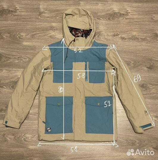 Куртка для сноуборда мужская Nitro размер M