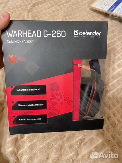 Наушники defender warhead G-260