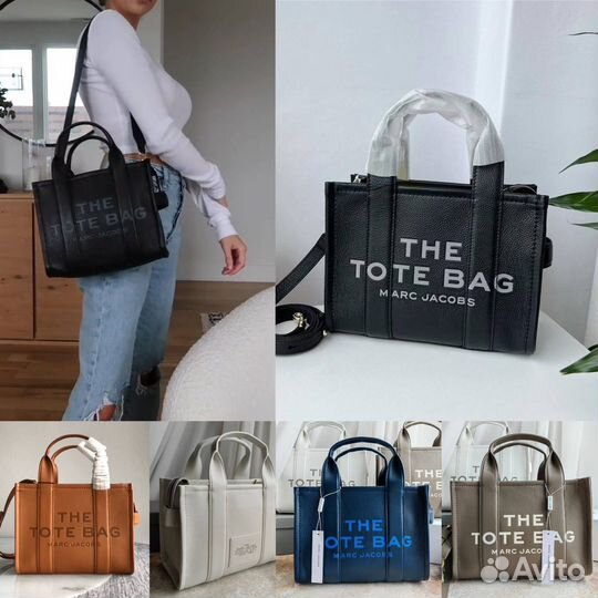 Сумка Marc Jacobs tote bag нат. кожа