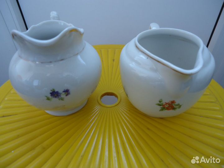 Молочники фарфор СССР