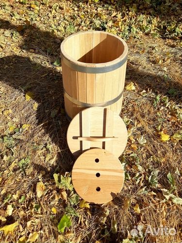 Кадка дубовая 50 литров