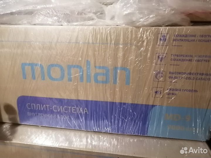 Сплит система бу monlan