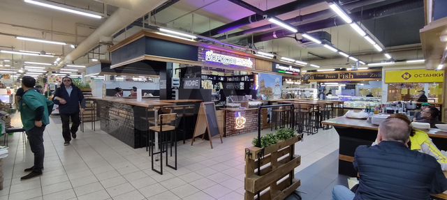 Кафе на фудкорте в ТК, 12 м²