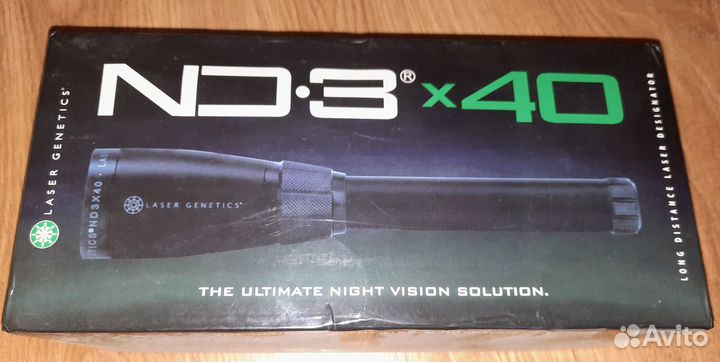 Лазерный фонарь Laser Genetic s ND 3х40