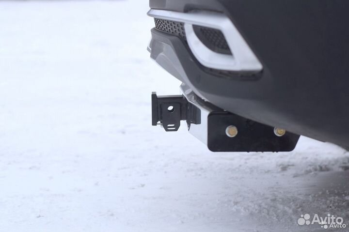 Фаркоп с накладкой из нерж. KIA Seltos 2020 Доки