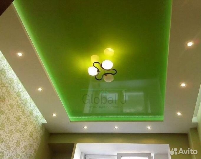 Натяжные потолки