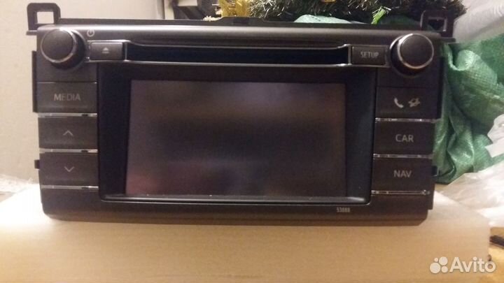 Штатное головное устройство Toyota Camry XV-50