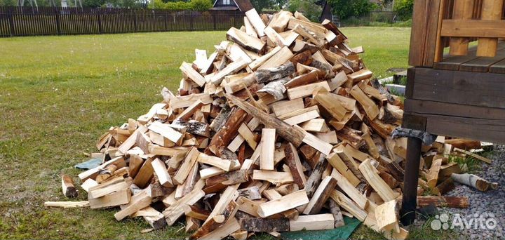 Дрова Осина подготовленные с доставкой любого объе