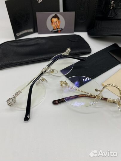 Очки chrome hearts pills