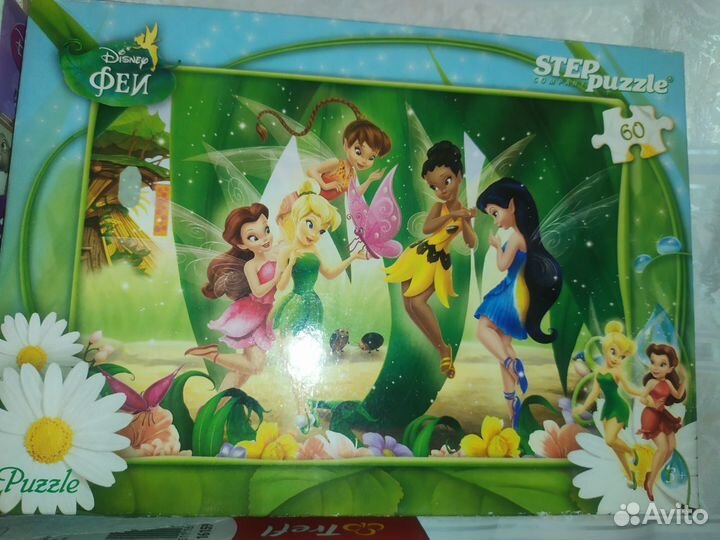 Пазлы для детей фея,София