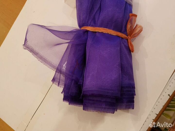 Органза театральная рулон 30 м