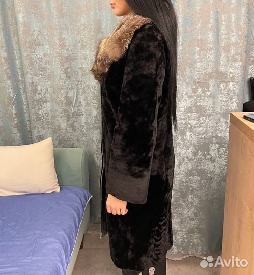 Шуба мутоновая 44 46 рр