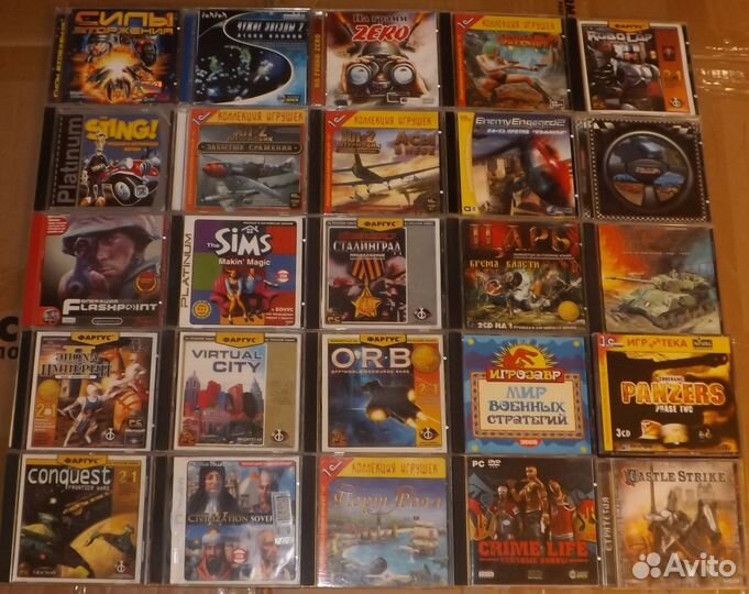 Коллекция игр для рс (Лицензия)