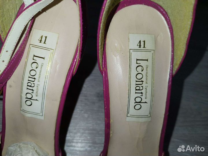 Босоножки винтаж СССР 41