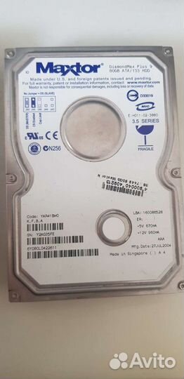 Жесткие диски ATA HDD