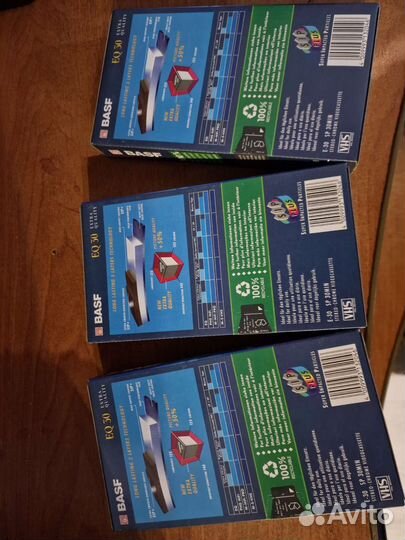 Видеокассеты новые