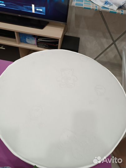 Матрас детский круглый 75 *9