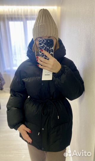 Пуховик женский на кулиске