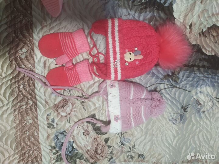 Шапка детская зимняя