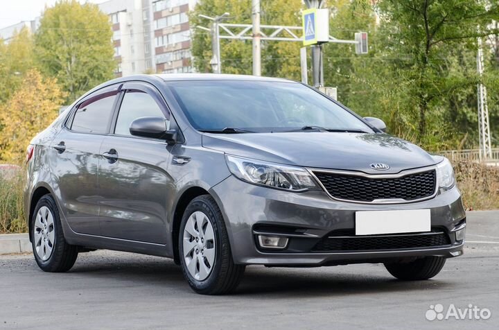 Kia Rio 1.6 МТ, 2016, 121 380 км