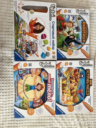 Интерактивные тгры tip toi