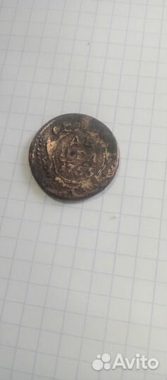 Деньга 1753года