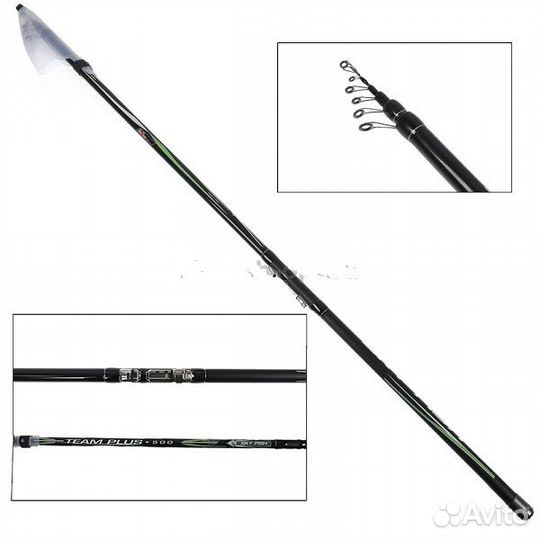 Удилище SkyFish TeamPlus 5 м 10-30g carbon