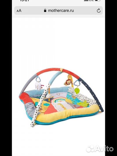 Развивающий коврик mothercare