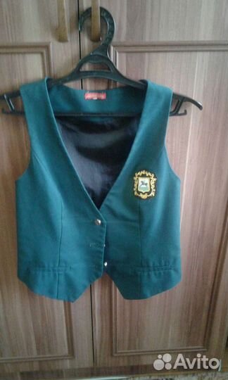 Жилетка школьная для девочки
