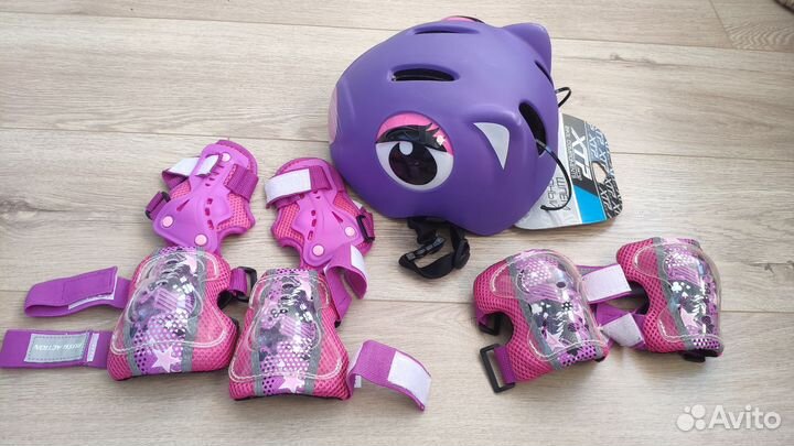 Комплект детский защитный велосипедный