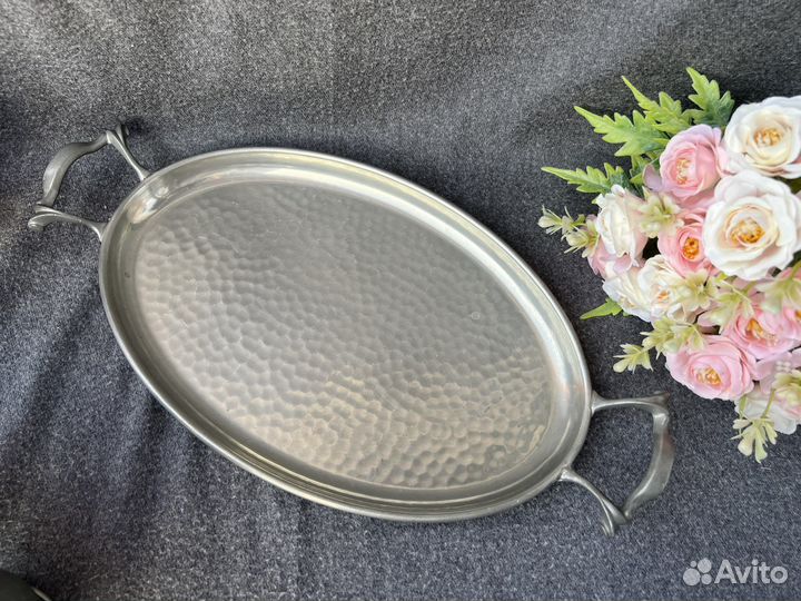 Чайно кофейный сервиз оловянный