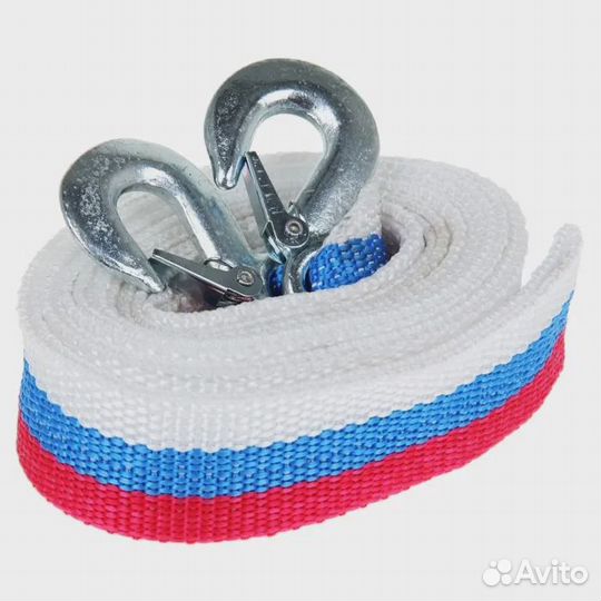 Трос буксировочный torso Standart, 5 т, 4.5 лента