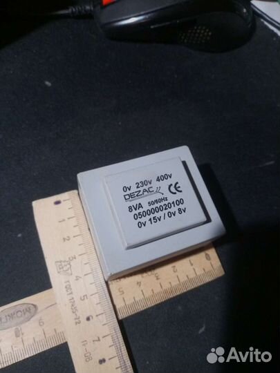 Трансформатор 15v/8v