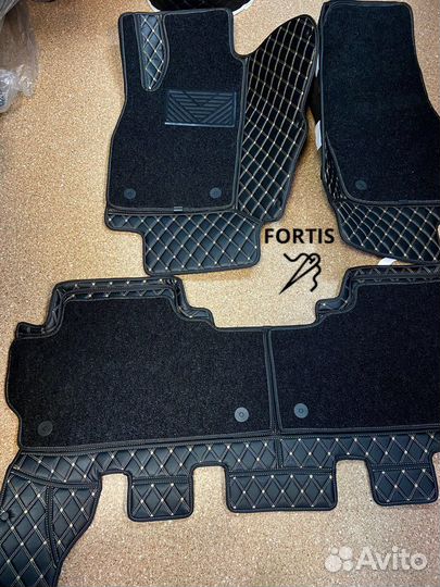 3d коврики из экокожи полики