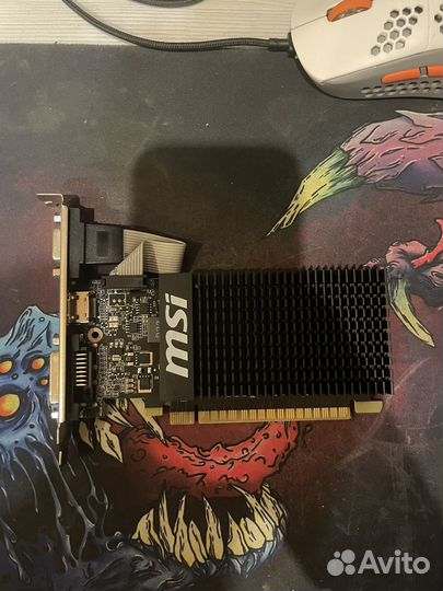 Видеокарта gt 710 msi 2гб