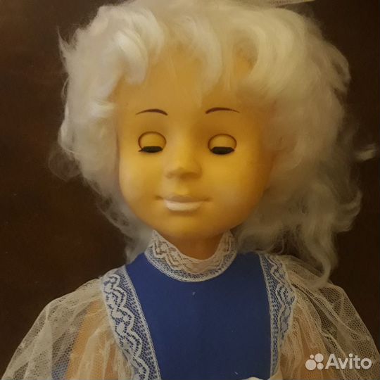 Кукла винтажная из 70-х.пупс.неваляшка.машинка