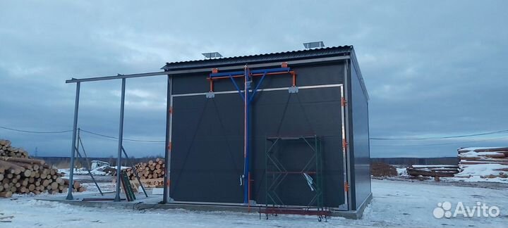 Сушильные камеры древесины