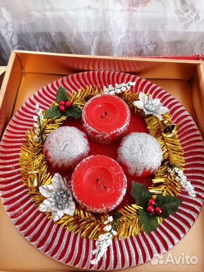 Подарочный набор со свечами