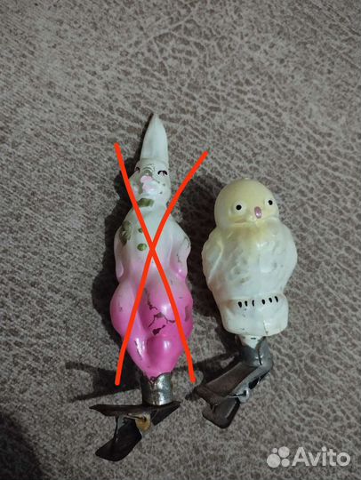 Елочные игрушки СССР