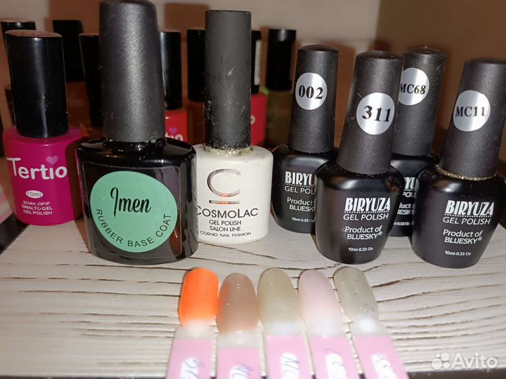 Набор для маникюра гель-лаки для ногтей