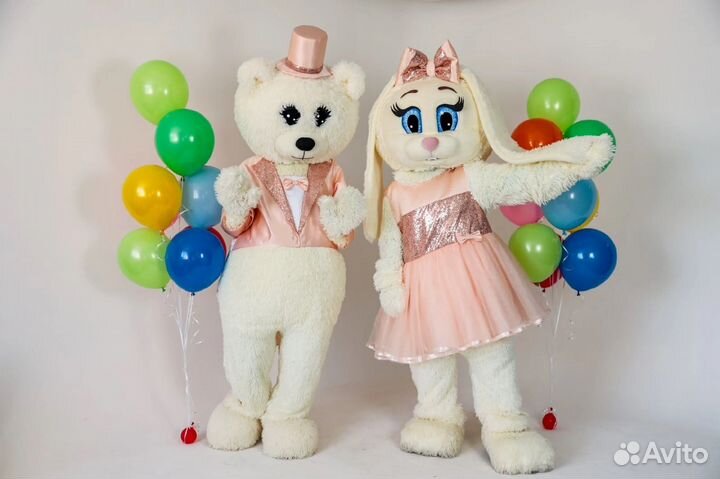 Заяц и мишка