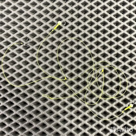 Готовые монтажи на камбалу с подвесками