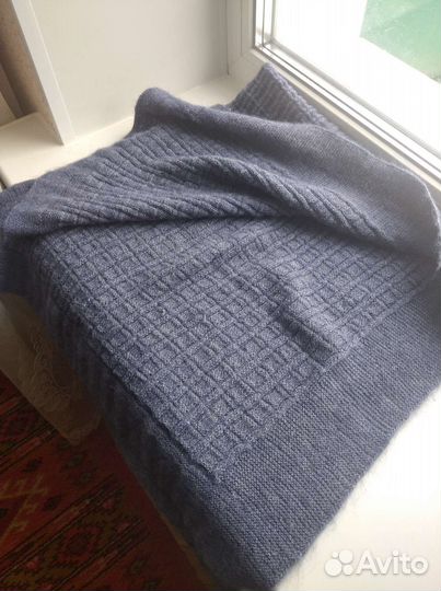 Плед детский вязаный ручная работа