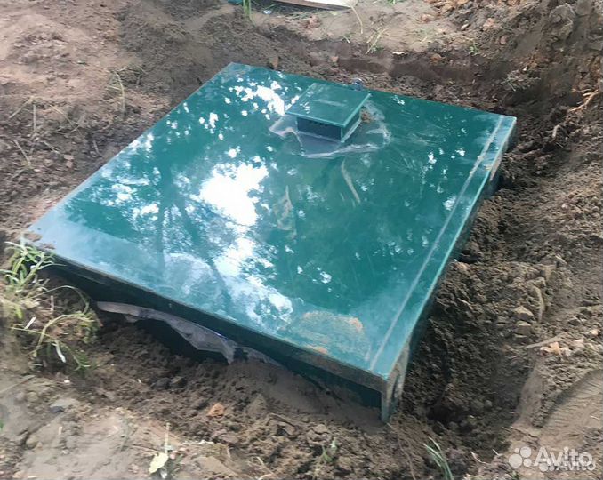 Септик с установкой за один день