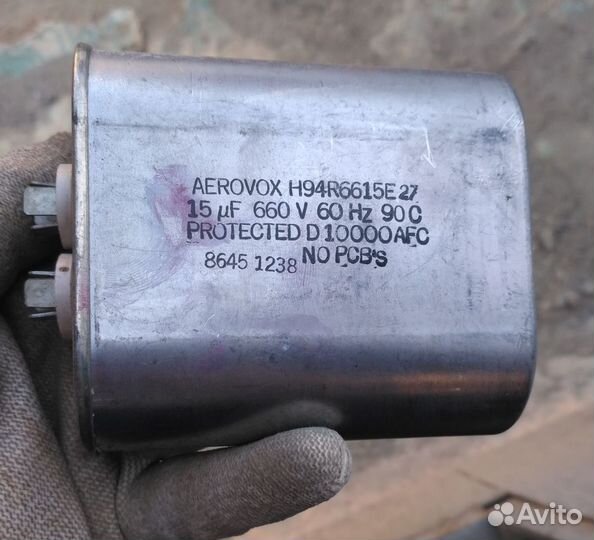 Конденсаторы aerovox Sprague powerlytic