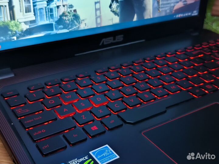 Игровой ноутбук Asus i5/GTX/SSD