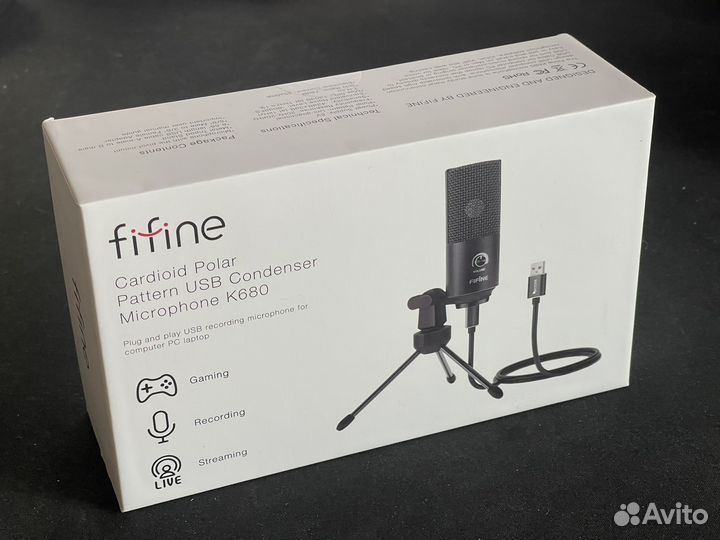 Новый запечатаный Микрофон Fifine K680