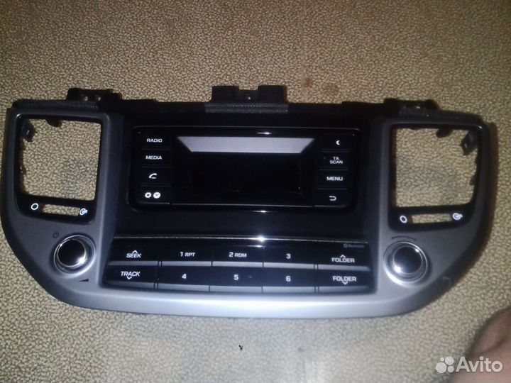 Штатный магнитофон хундай туксон