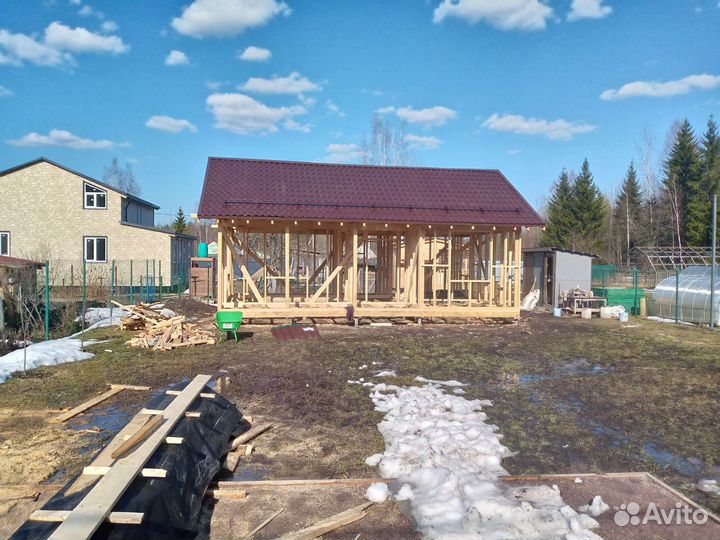 Строительство каркасных домов под ключ