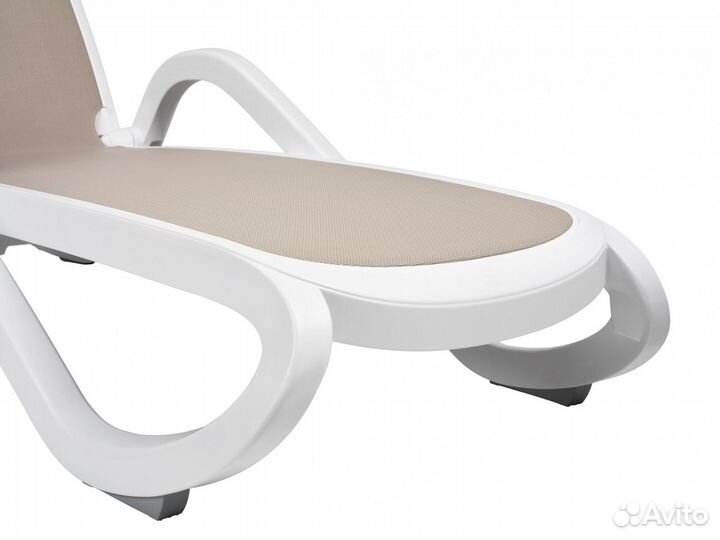 Шезлонг Alfa стеклопластик/текстилен